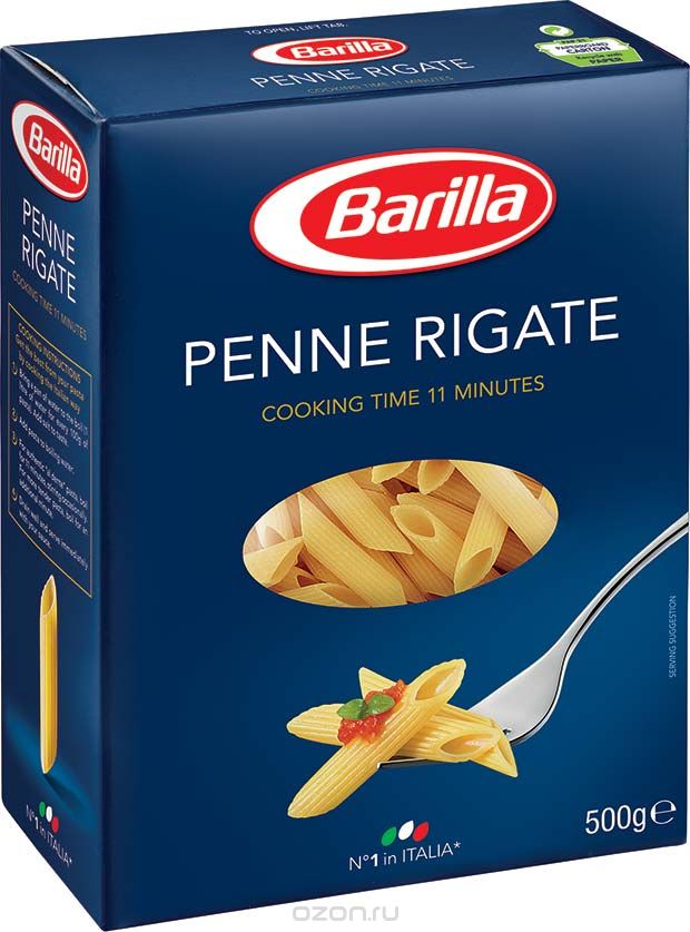 Barilla Penne Rigate   , 500 