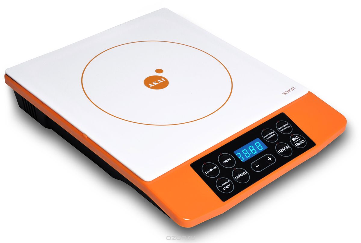 Akai TI-1173 O, Orange White плитка индукционная